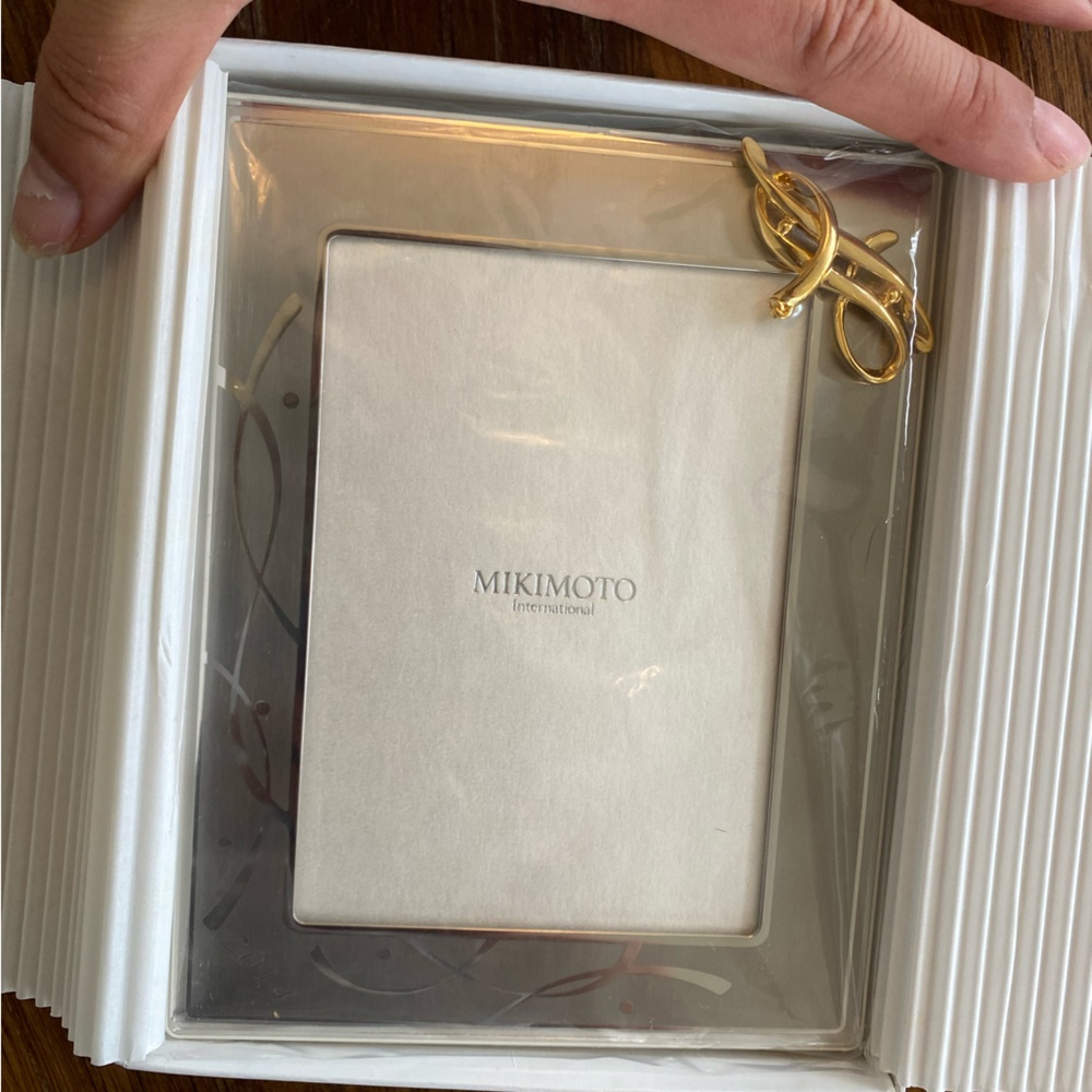 Mikimoto 2014 silver picture frame Limited Edition